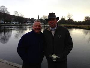 FishPal's Gary Scott with Sir Ian Botham